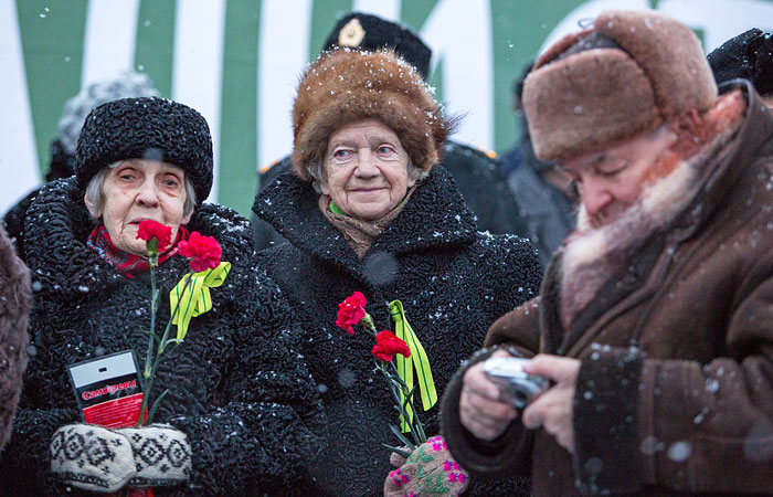 Блокадники встретились с сотрудниками телеканала "Дождь"