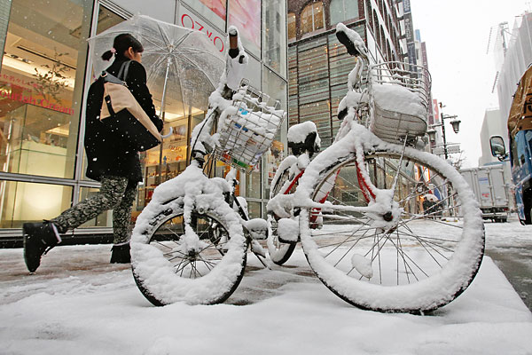 Торговый район Ginza в Токио