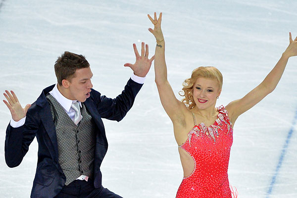 Екатерина Боброва и Дмитрий Соловьев