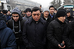 В Казахстане разогнали митинг недовольных девальвацией тенге
