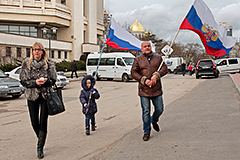 Крым проголосовал за присоединение к России