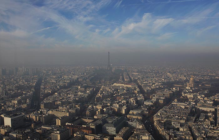 В Париже ограничили использование личного транспорта для борьбы со смогом