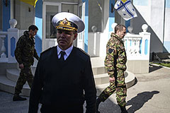 В Крыму освобожден командующий ВМС Украины Сергей Гайдук
