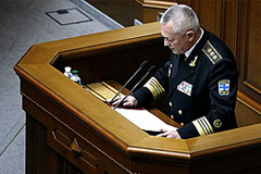 Парламент Украины не принял отставку врио министра обороны