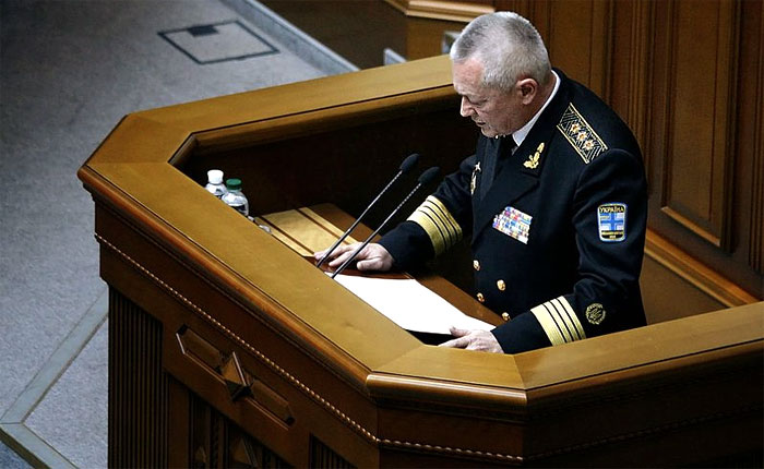 Парламент Украины не принял отставку врио министра обороны