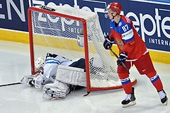 Сборная России по хоккею обыграла Финляндию на чемпионате мира