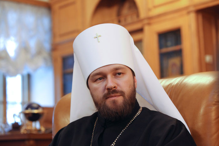 Москва потребовала от Киева объяснить запрет на въезд митрополиту Илариону