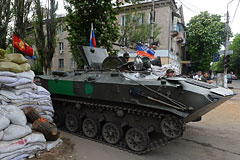 Турчинов заявил об уничтожении укреплений ополченцев близ Славянска и Краматорска