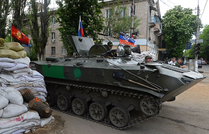 Турчинов заявил об уничтожении укреплений ополченцев близ Славянска и Краматорска