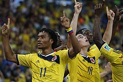 Сборная Колумбии вышла в четвертьфинал чемпионата мира