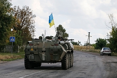 "Армия Новороссии" передала украинским военным более 200 пленных
