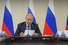 Путин составил план урегулирования кризиса на Украине из семи пунктов