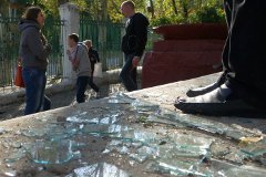 При обстреле Донецка погиб иностранный сотрудник Красного Креста