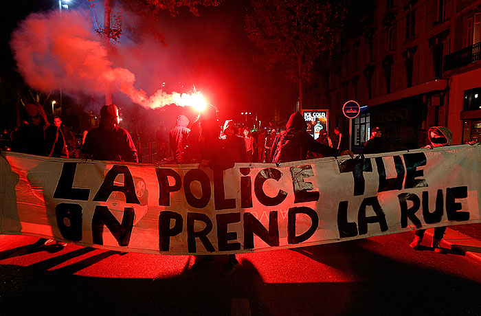 Гибель активиста "зеленых" спровоцировала массовые беспорядки во Франции