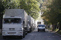 Гуманитарную помощь из России в Луганске начнут распределять с понедельника