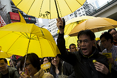 В Гонконге вновь прошли акции протеста