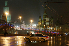 Момент убийства Немцова зафиксировала камера наружного наблюдения