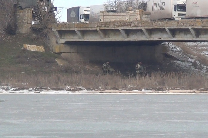 Украина заминировала мосты на границе с Крымом