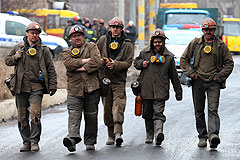 В Донецк прибыла помощь для пострадавших от взрыва шахтеров