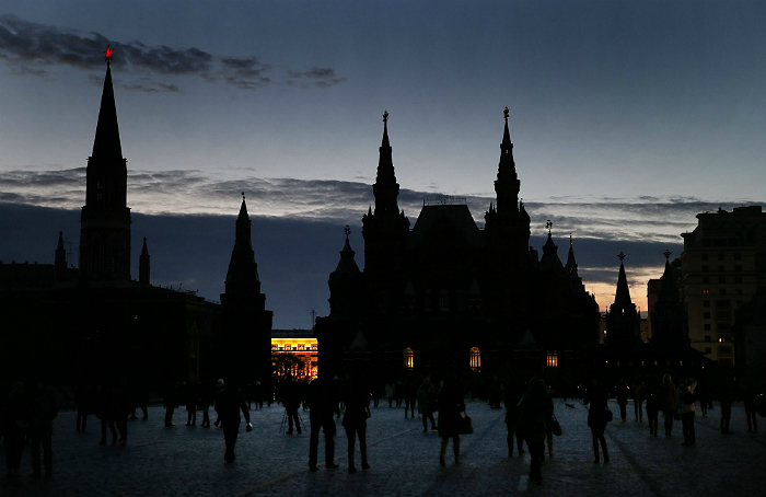 В Кремле и на Красной площади погасили свет в рамках акции "Час Земли"