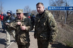 Миссия ОБСЕ зафиксировала минометный обстрел украинского села Широкино