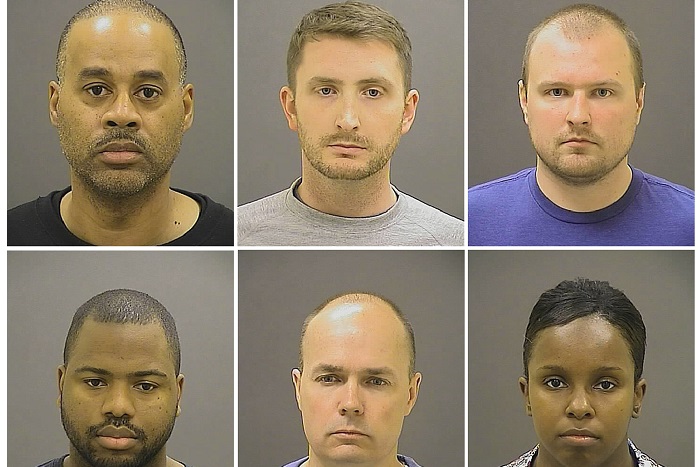 Шестерым полицейским в Балтиморе предъявили обвинения в связи со смертью задержанного