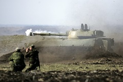 Украинские военные обвинили ополченцев в 30 обстрелах