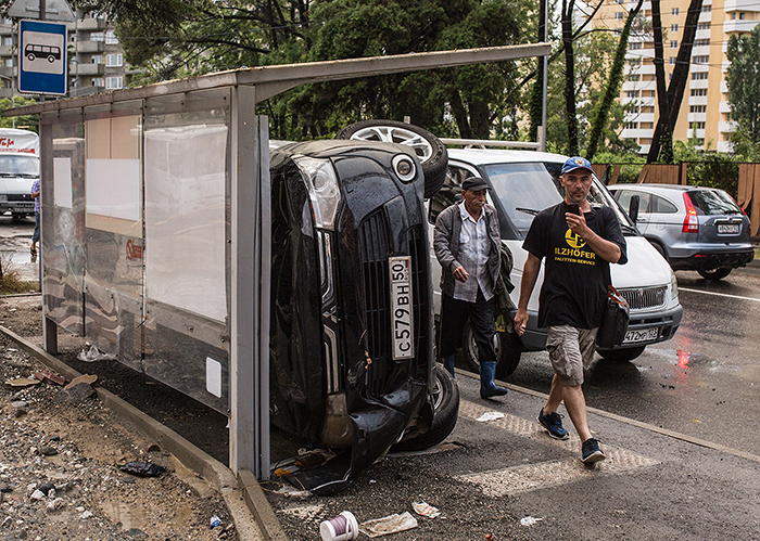 В Сочи из-за подтопления эвакуировали более тысячи человек
