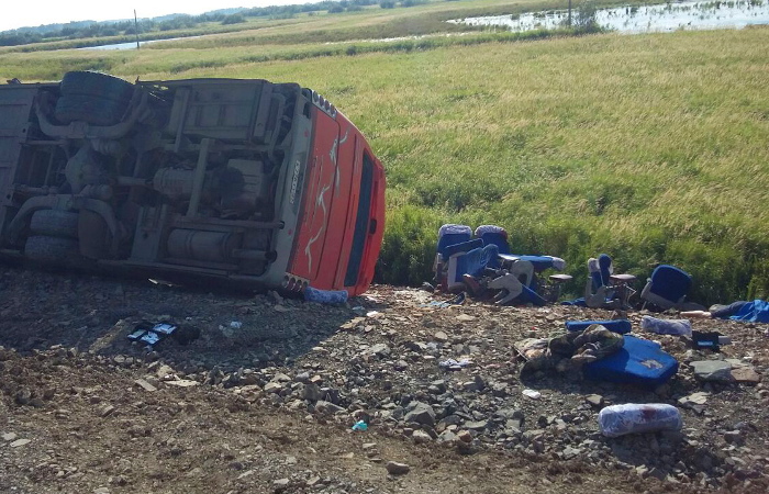 Следствие потребовало арестовать обвиняемого в столкновении автобусов под Хабаровском