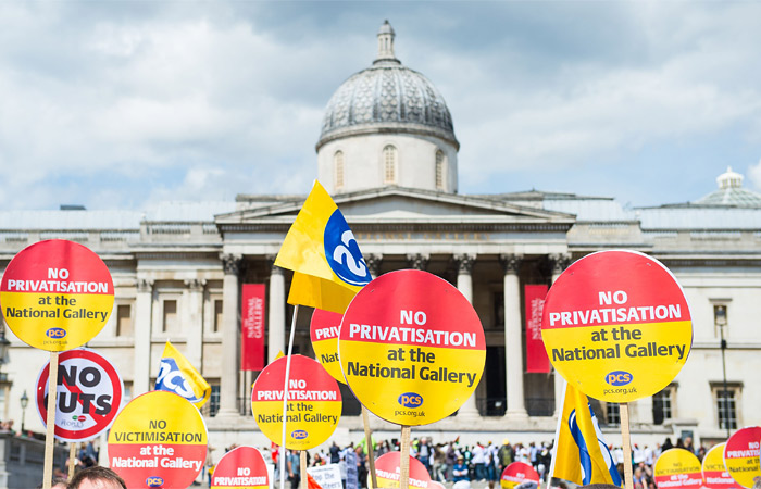 Сотрудники Лондонской национальной галереи начали забастовку