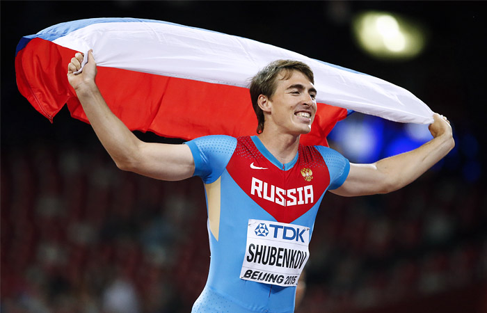 Шубенков принес России первое "золото" на ЧМ по легкой атлеткие в Пекине