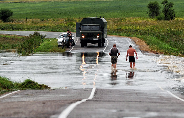 Циклон "Гони" ушел из Приморья