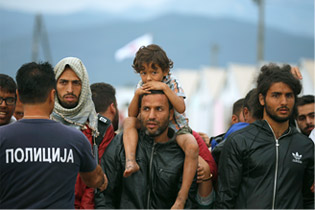 Наплыв мигрантов в Европу