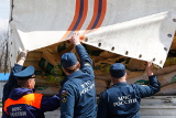 Более 100 грузовиков МЧС России с гумпомощью отправились в Донбасс