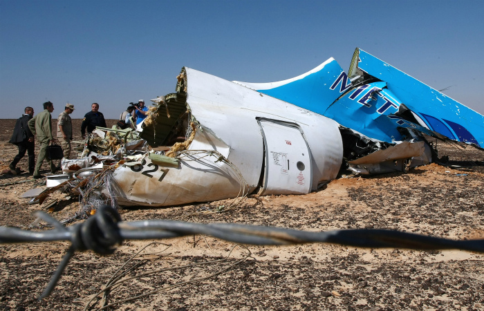 В США рассказали об указывающих на бомбу данных в крушении самолета на Синае
