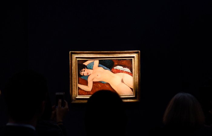 Картину Модильяни продали за $170 млн после девяти минут торгов