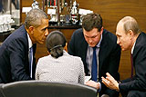 В Кремле рассказали о темах разговора Путина и Обамы на саммите G20
