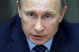 Путин пообещал и дальше использовать небо над Каспием для борьбы с ИГ