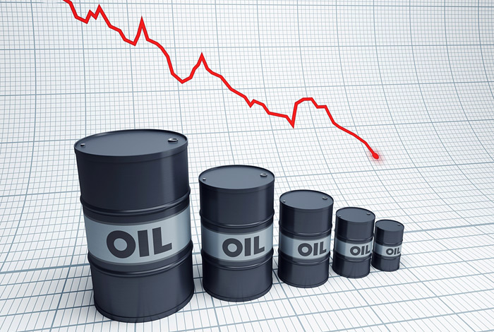 Цена нефти Brent опустилась ниже $40 впервые за 7 лет