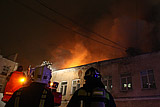 На месте пожара на улице Стромынка найден выживший