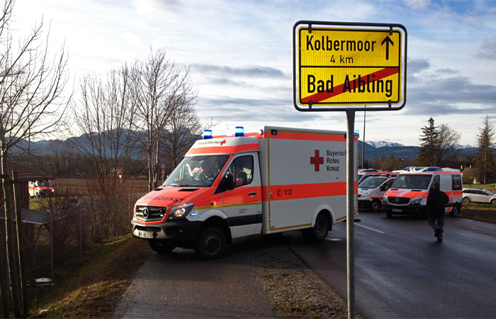 При столкновении поездов в Германии погибли люди