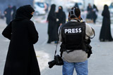 Иностранные журналисты попали под артобстрел в Сирии