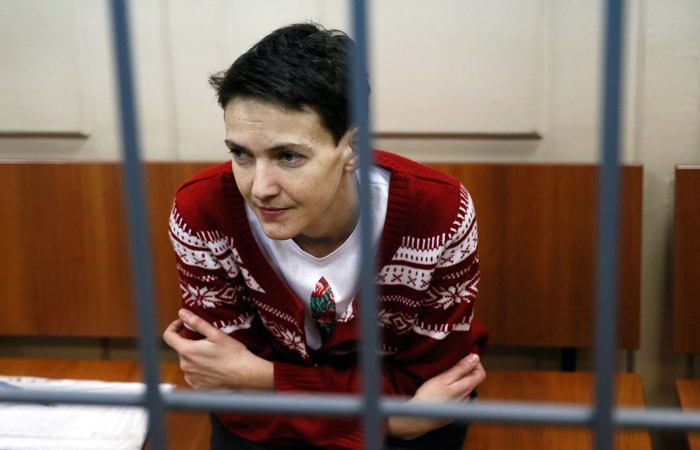 Надежда Савченко отказалась от сухой голодовки