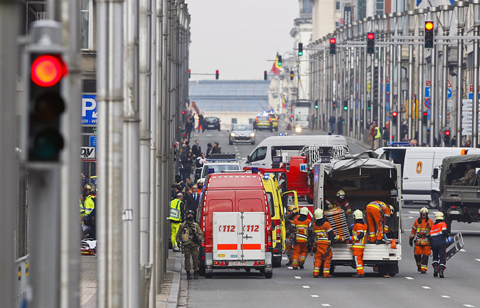 У станции брюссельского метро "Мальбек" произошел новый взрыв