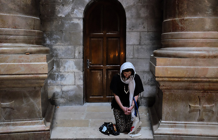 В Иерусалиме у Гроба Господня