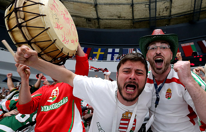 Болельщики сборной Венгрии