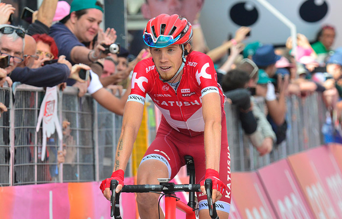 Велогонщик "Катюши" Закарин: Мечтаю выиграть "Джиро"