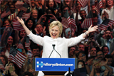 Хилари Клинтон победила на праймериз в Калифорнии