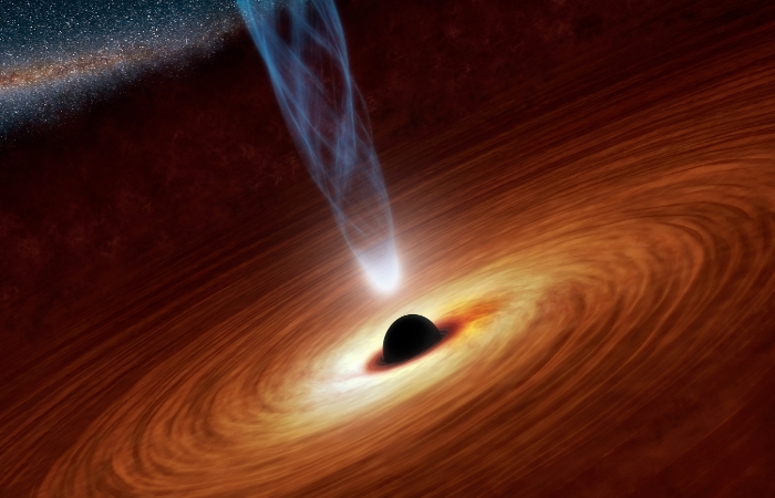 Ученые нашли рождающую звезды черную дыру