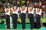Женская сборная РФ по спортивной гимнастике завоевала серебро ОИ
